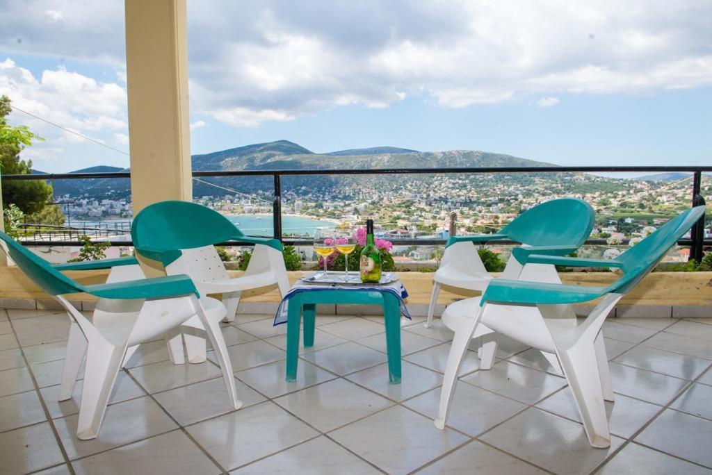 Niki Seaview Apartment Pórto Ráfti Exterior foto
